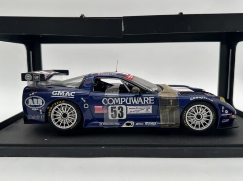 Maquetas de coches 1:18 AUTOart Chevrolet Corvette C5-R 24 HRS LeMans 2003 embalaje original - Imagen 4 de 6