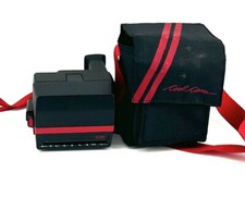 Polaroid Cool Cam 600 Black Red Instant Film Camera See Desc.