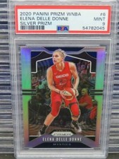Elena Delle Donne 2020 Prizm WNBA Silver #6 PSA 9 MINT Mystics