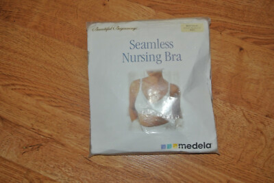 New 32C Nursing Medela Softcup Bra Wireless White Free 39 Style White 