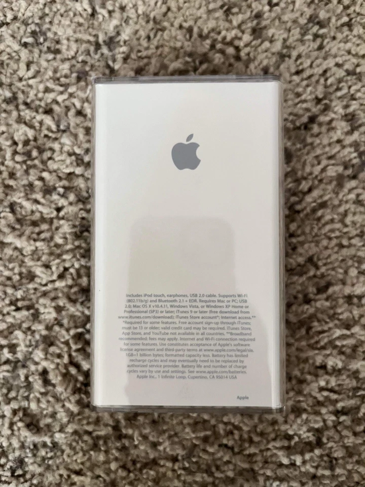 NEW FACTORY SEALED APPLE IPOD TOUCH 2nd GEN 8GB A1288 BLACK CHROME FREE SHIP - Image 3 of 4