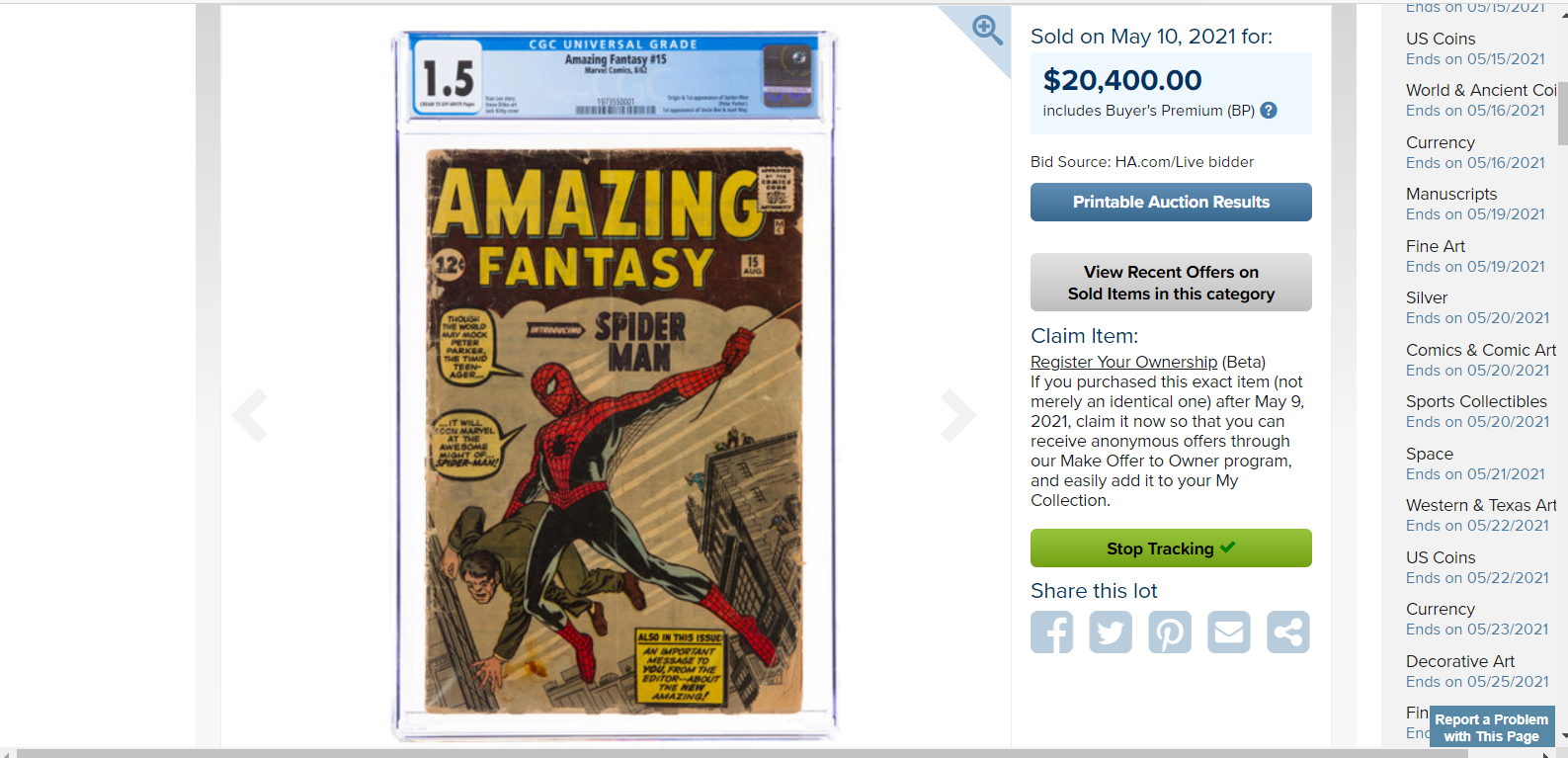 Amazing Fantasy 15 Spider-man Comic Styled Pattern Bundle V1 