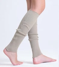 1 Pair Women's Knitted Leg Warmers for Cold Weather 21 Inches Long