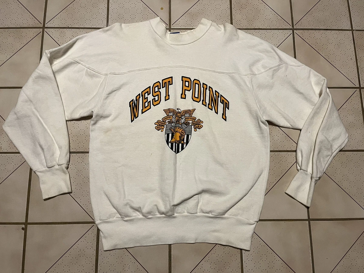 VTG 80s West Point Prep USMA Champion Crewneck Sweatshirt L Military Rare