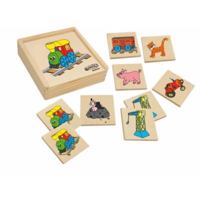 KINDER MERKSPIEL Holz Kleinkinder Memory Holzspielzeug Gedächtnis Spiel  # 93002