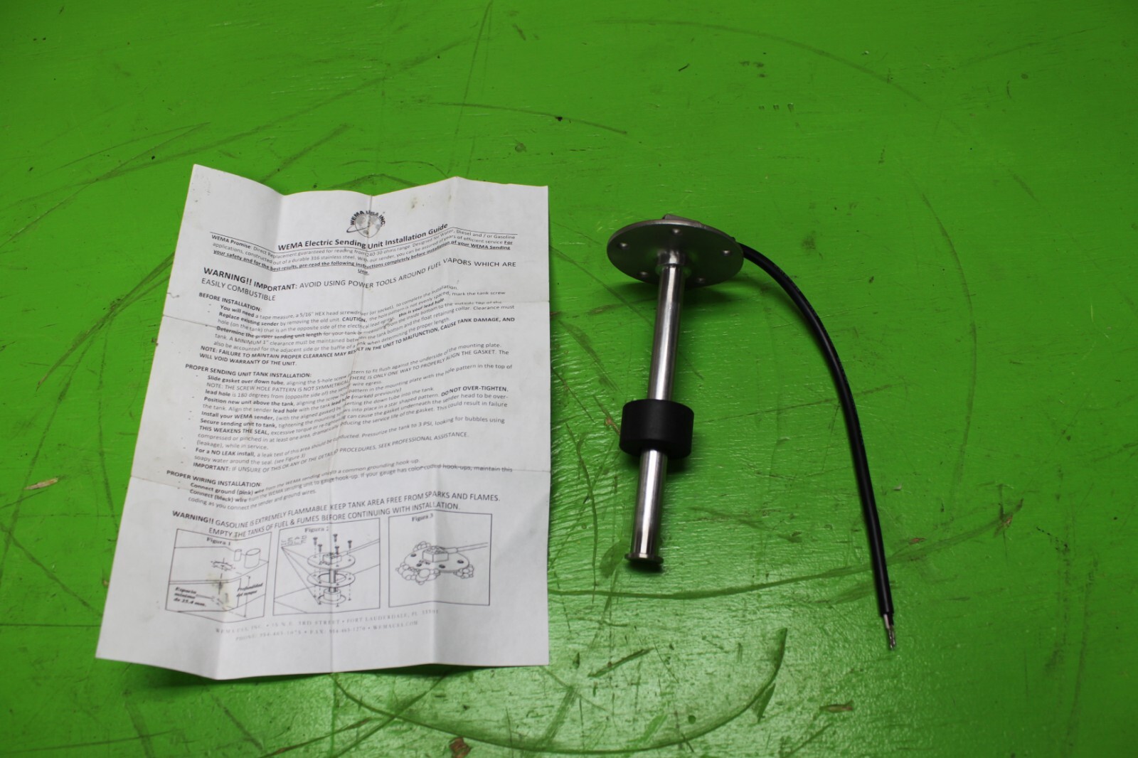 KUS 5" Fuel Sending Unit 001305K Marine Boat for sale online eBay