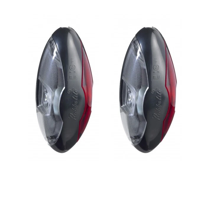 2 x RUBBOLITE 12/ 24V WHITE RED FRONT REAR LED END OUTLINE MARKER