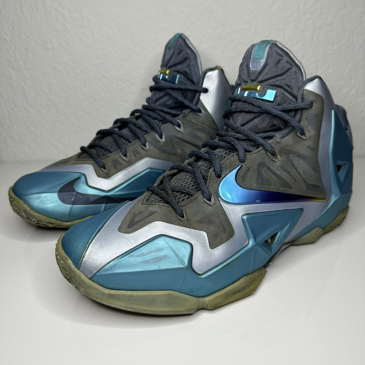 Nike Lebron 11 Gamma Blue Size 9.5 Mens | eBay