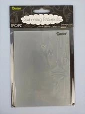 Darice Embossing Essentials Folder 1218-103 Ornaments On Side Craft Scrapbooking