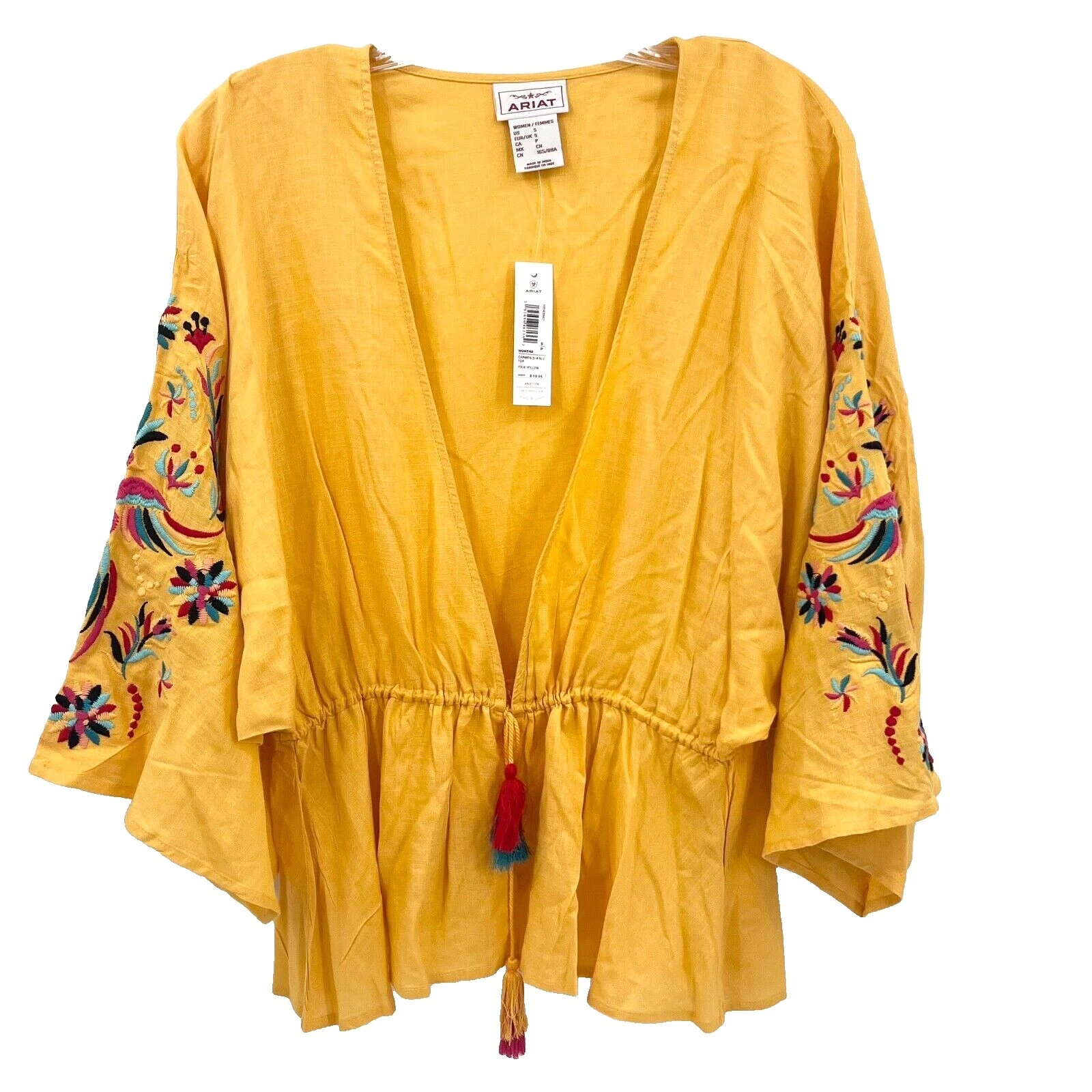 Embroidered Aztec Tops for Women