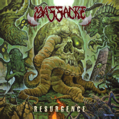 Massacre - Resurgence - Cyan and Mustard Vinyl Record NEW