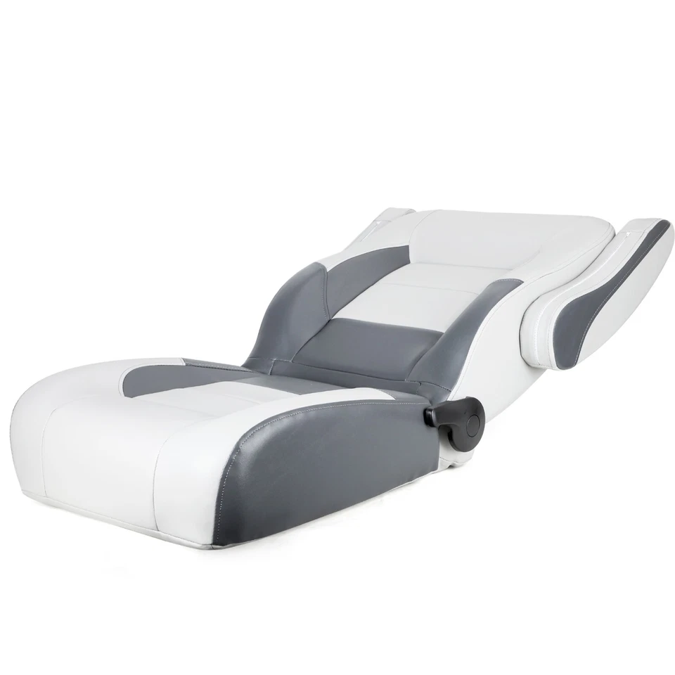 NORTHCAPTAIN Pontão Reclinável Cadeira de Capitão Assento Balde, Cinza Claro/Carvão - Imagem 4 de 4