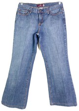 Jordache 9/10 Petite Actual 29x35.5 Hemmed Low Rise 100 Cotton Jeans GUC