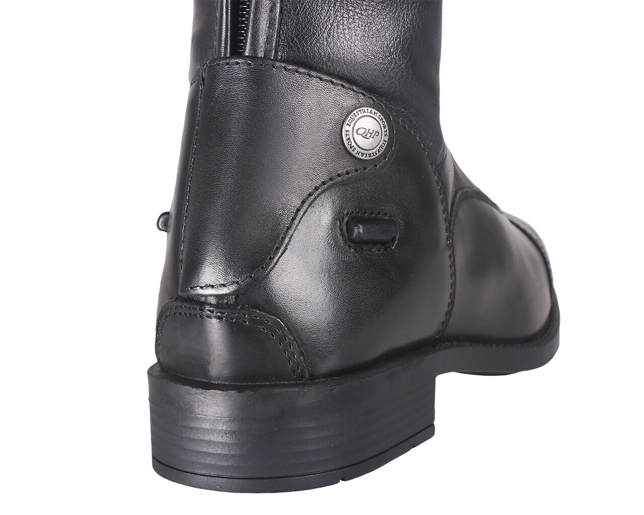 QHP Snake design Black Long Riding Boots sizes 3642 UK 3, 4, 5, 6, 6.5