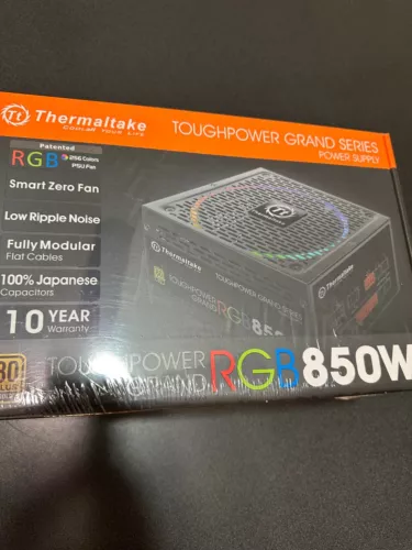 Thermaltake Toughpower Grand RGB 850W 80Plus Gold Certified Modular Power Supply