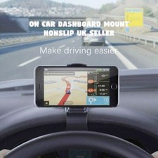 Universal Clip Stand Cell Phone Holder On Car Dashboard Mount Non-slip UK Americ