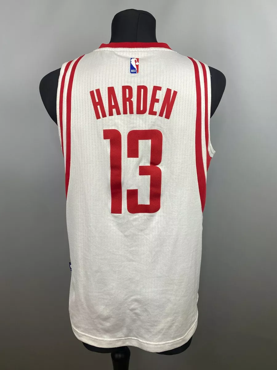 James Harden Men's Large L Adidas Swingman Houston Rockets NBA Jersey