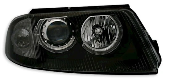Angel Eyes Scheinwerfer Schwarz für VW Passat 3BG 00-05 Hauptscheinwerfer - Bild 2 von 4