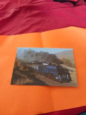 Postkarte 4-6-2 Nr. 4498 Sir Nigel Gresley A4 Pacific Class LNER Dampfloco AM4