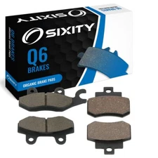 Front + Rear Organic Brake Pads 2005-2010 KYMCO Grandvista 250 Set Full Kit  qb