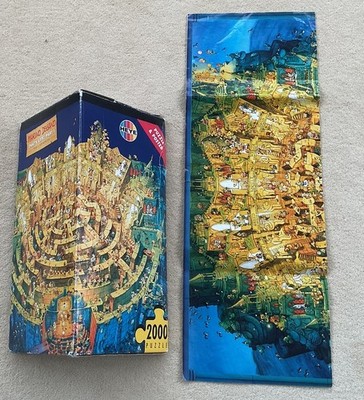 Heye 2000 Teile Puzzle. Degano Thats Life Teil 1 Das Labyrinth. Komplett