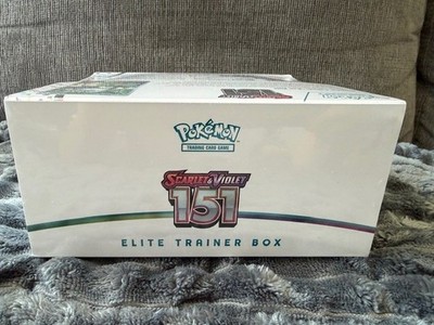151 elite booster box New SEALED Pokmon TCG Scarlet & Violet 151 Elite Trainer Box ETB included Case!