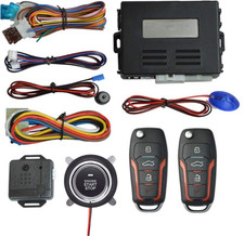 Sistema de entrada sin llave con arranque remoto y bot n de encendido para coche