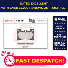 Set pastiglie freno adatte a LEXUS LC500 5.0 posteriori 2016 in poi 2UR-GSE Brembo 0446611010 nuove