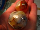 4 AGATES CARNELIAN SARDONYX CHALCEDONY AMAZONITE MADAGASCAR #329 — photo 10