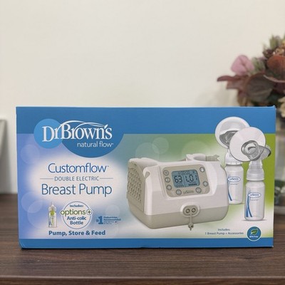 Dr. Brown s Customflow Double Electric Breast Pump (BF100) (Brand New & Sealed)
