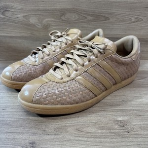 adidas tobacco weave men Sneakers beige in size:43 1/3 Lace closure Suede upper Rubber outsole 3 stripe branding Trefoil logo on tongue Tobacco Trainers male 9 Trainers Adidas | Gazelle Lo Pro
