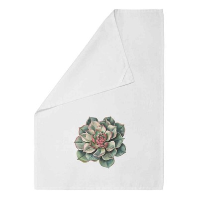 Geschirrtuch / Geschirrtuch ''Vintage Sukkulente'' Baumwolle (TW051239)