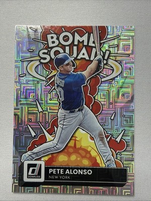 2022 Panini Donruss - Bomb Squad Pete Alonso #BS-7 Vector