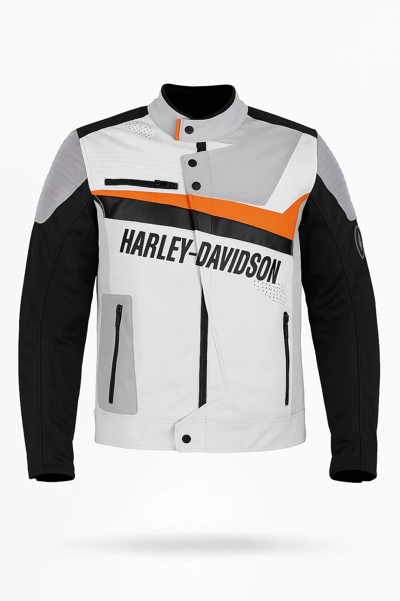 Мужские мотоциклетные куртки Harley-Davidson с сеткой - огромный