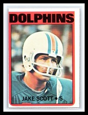 1972 Topps Jake Scott [Vintage Football Card ] Base Set #193