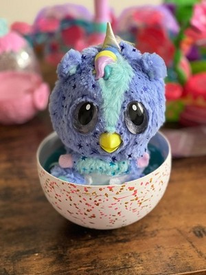 Spinmaster Hatchimals Hatchibabies Türkis mit Leuchtfunktion