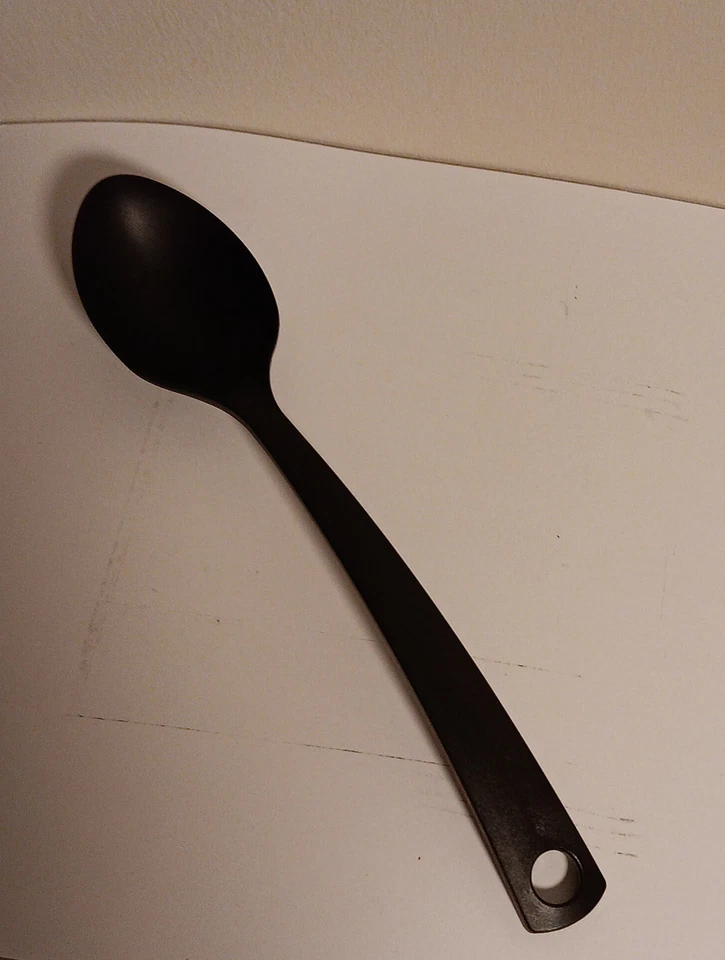 IKEA FULLANDAD Black Spatula 12" Narrow Thin Turner and Spoon NWOT heat resist - Image 2 of 4