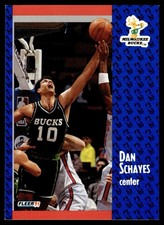 1991-92 Fleer Danny Schayes Milwaukee Bucks #119