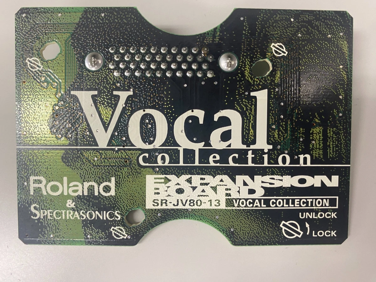 DTM・DAW Roland SR-JV80-13 Vocal Collection Roland Expansion Board SR-JV80-13 Vocal Collection Card– Retro