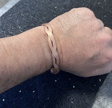 Massives Kupfer-Armband / Armreif   XXL Über...