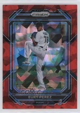2023 Panini Prizm Red Ice Prizm Eury Perez #17 y6t