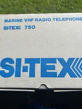 SI-TEX-750 Marine VHF Radio Telephone Brand New In open Box An PKG Never Use