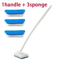 Bathroom Long Handle Brush Wall Floor Scrub Bath Shower Tile Cleaning Tool USA
