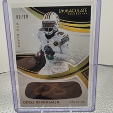 2014 Topps Chrome Superfractor Odell Beckham Jr Autograph Surfaces, Sells 18