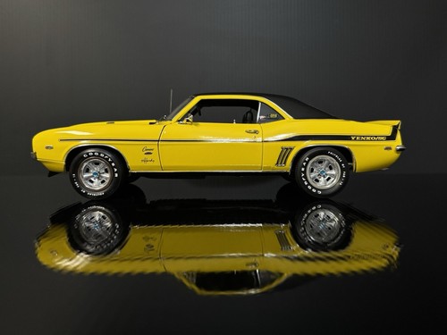 Serial #0004 🔥 1969 Chevrolet Camaro 427 SC / SS / E Yenko Yellow 1/18 Acme GMP - Picture 5 of 12