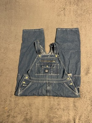 NWT Berne Apparel Bib Overalls Mens Size 44x30 Denim Workwear Utility Workwear