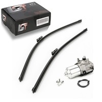 Scheibenwischer Frontwischermotor Mit Schlauch Set Vorne FüR Audi Q3 8U