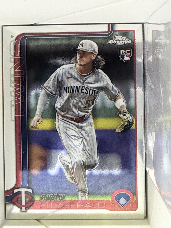 Ryan Fitzgerald 2025 Topps Chrome Update Base Rookie #USC8