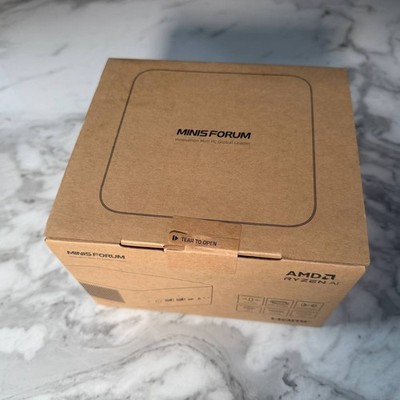 MINISFORUM AI X1 Mini PC AMD Ryzen 7 255 64GB RAM 1TB SSD 780M W11 Pro - New
