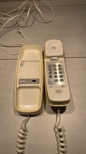 Vintage AT T Trimline 210 Beige Corded Phone Wall Desk